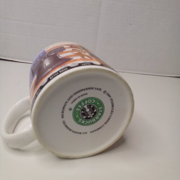 Starbucks Coffee Mug Vintage 1999 Philadelphia Liberty Bell - Picture 12 of 12